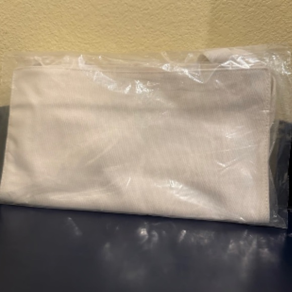 CHANEL Canvas Tote Bag Handbag Multiple Pockets - Picture 10 of 14